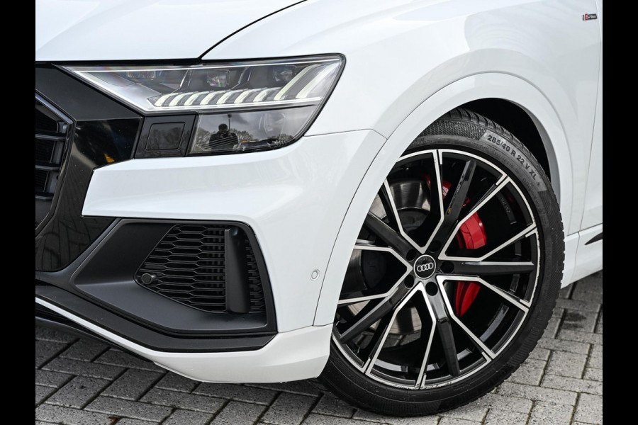 Audi Q8 55 TFSI e quattro Pro Line | S-Seats | B&O Sound | Head-Up | Night vision | Luchtvering | Adaptive cruise  | Camera | Keyless | Ambiance interieur |