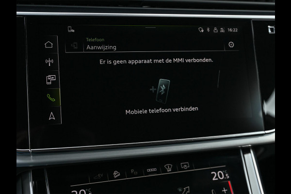 Audi Q8 55 TFSI e quattro Pro Line | S-Seats | B&O Sound | Head-Up | Night vision | Luchtvering | Adaptive cruise  | Camera | Keyless | Ambiance interieur |