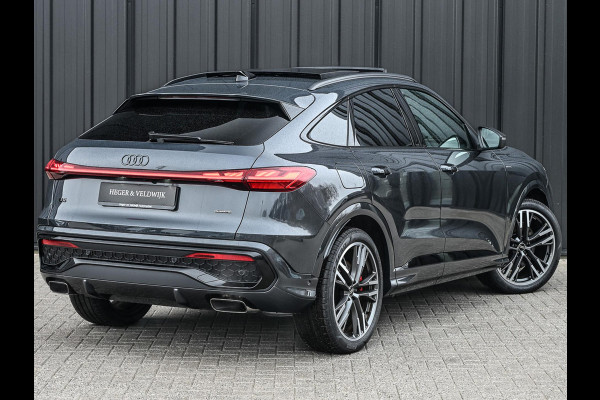 Audi Q5 Sportback 2.0 TFSI e-hybrid quattro S edition Luchtvering | S-stoelen | Panoramadak | Elektr. trekhaak | Digital Oled | Adaptive Cruise | Tech Plus | 360 Camera | Memory | Ambiance interieur |
