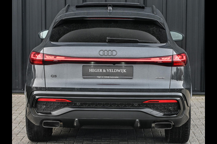 Audi Q5 Sportback 2.0 TFSI e-hybrid quattro S edition Luchtvering | S-stoelen | Panoramadak | Elektr. trekhaak | Digital Oled | Adaptive Cruise | Tech Plus | 360 Camera | Memory | Ambiance interieur |