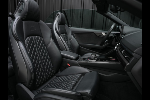 Audi A5 Cabriolet 3.0 TFSI S5 quattro | Head-up | B&O Sound | Trekhaak | Matrix led | S-stoelen met massage | 360 Camera | Keyless entry | Memory seats | Carbon inleg