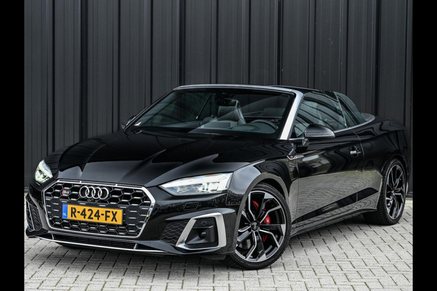 Audi A5 Cabriolet 3.0 TFSI S5 quattro | Head-up | B&O Sound | Trekhaak | Matrix led | S-stoelen met massage | 360 Camera | Keyless entry | Memory seats | Carbon inleg