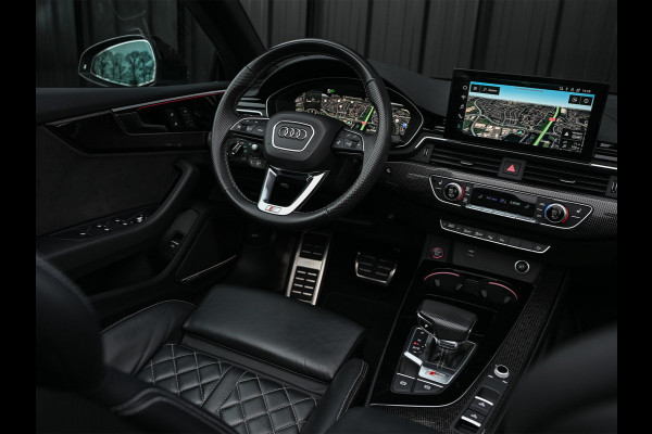 Audi A5 Cabriolet 3.0 TFSI S5 quattro | Head-up | B&O Sound | Trekhaak | Matrix led | S-stoelen met massage | 360 Camera | Keyless entry | Memory seats | Carbon inleg