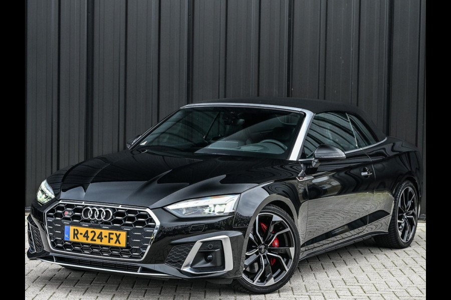 Audi A5 Cabriolet 3.0 TFSI S5 quattro | Head-up | B&O Sound | Trekhaak | Matrix led | S-stoelen met massage | 360 Camera | Keyless entry | Memory seats | Carbon inleg