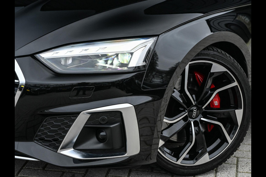 Audi A5 Cabriolet 3.0 TFSI S5 quattro | Head-up | B&O Sound | Trekhaak | Matrix led | S-stoelen met massage | 360 Camera | Keyless entry | Memory seats | Carbon inleg
