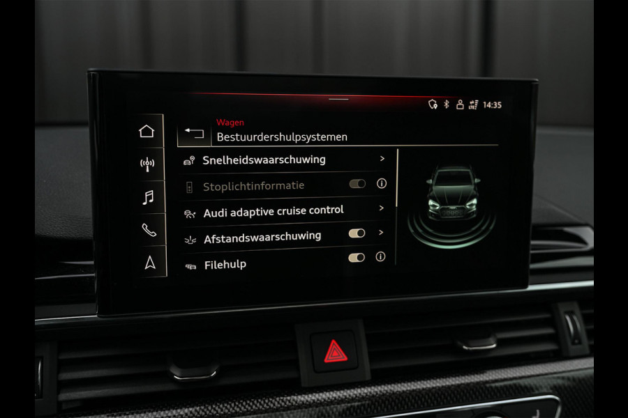 Audi A5 Cabriolet 3.0 TFSI S5 quattro | Head-up | B&O Sound | Trekhaak | Matrix led | S-stoelen met massage | 360 Camera | Keyless entry | Memory seats | Carbon inleg