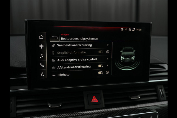 Audi A5 Cabriolet 3.0 TFSI S5 quattro | Head-up | B&O Sound | Trekhaak | Matrix led | S-stoelen met massage | 360 Camera | Keyless entry | Memory seats | Carbon inleg