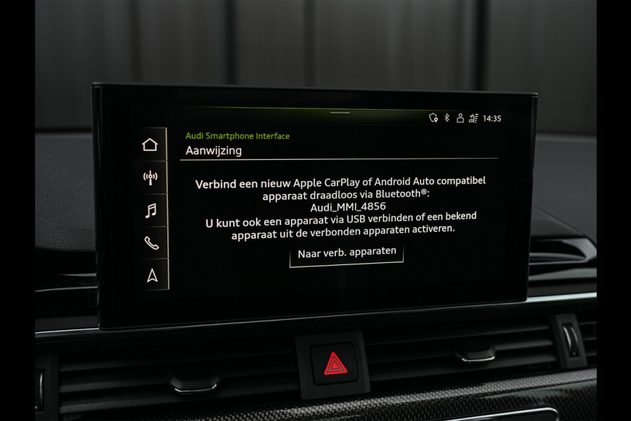 Audi A5 Cabriolet 3.0 TFSI S5 quattro | Head-up | B&O Sound | Trekhaak | Matrix led | S-stoelen met massage | 360 Camera | Keyless entry | Memory seats | Carbon inleg