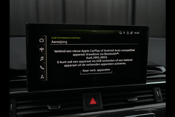 Audi A5 Cabriolet 3.0 TFSI S5 quattro | Head-up | B&O Sound | Trekhaak | Matrix led | S-stoelen met massage | 360 Camera | Keyless entry | Memory seats | Carbon inleg