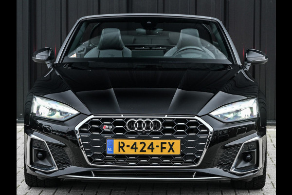 Audi A5 Cabriolet 3.0 TFSI S5 quattro | Head-up | B&O Sound | Trekhaak | Matrix led | S-stoelen met massage | 360 Camera | Keyless entry | Memory seats | Carbon inleg