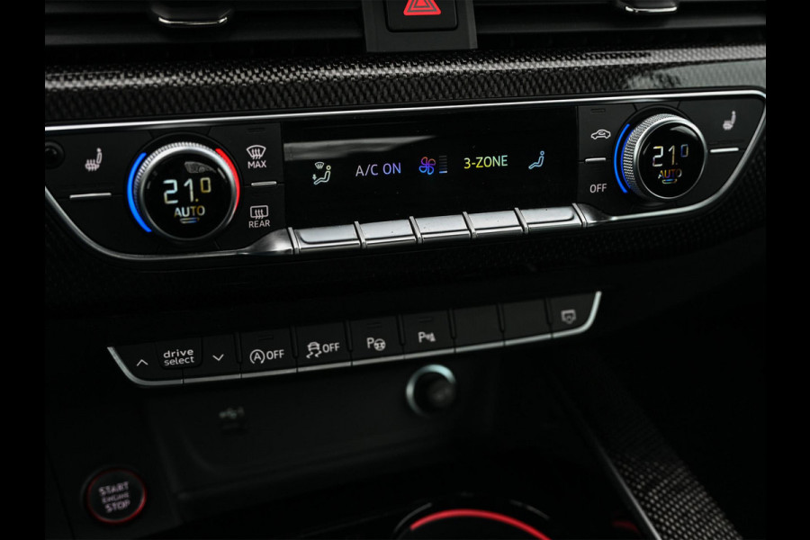 Audi A5 Cabriolet 3.0 TFSI S5 quattro | Head-up | B&O Sound | Trekhaak | Matrix led | S-stoelen met massage | 360 Camera | Keyless entry | Memory seats | Carbon inleg