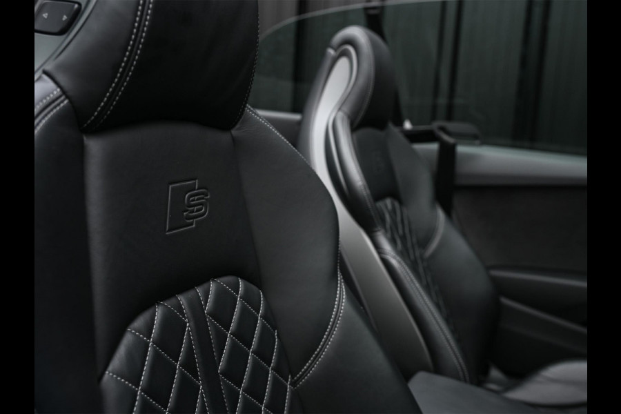 Audi A5 Cabriolet 3.0 TFSI S5 quattro | Head-up | B&O Sound | Trekhaak | Matrix led | S-stoelen met massage | 360 Camera | Keyless entry | Memory seats | Carbon inleg