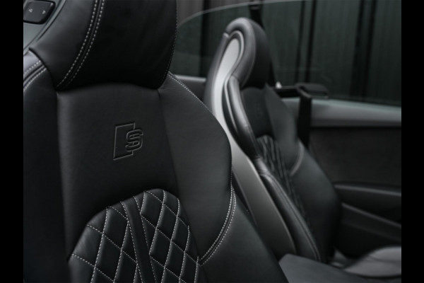 Audi A5 Cabriolet 3.0 TFSI S5 quattro | Head-up | B&O Sound | Trekhaak | Matrix led | S-stoelen met massage | 360 Camera | Keyless entry | Memory seats | Carbon inleg