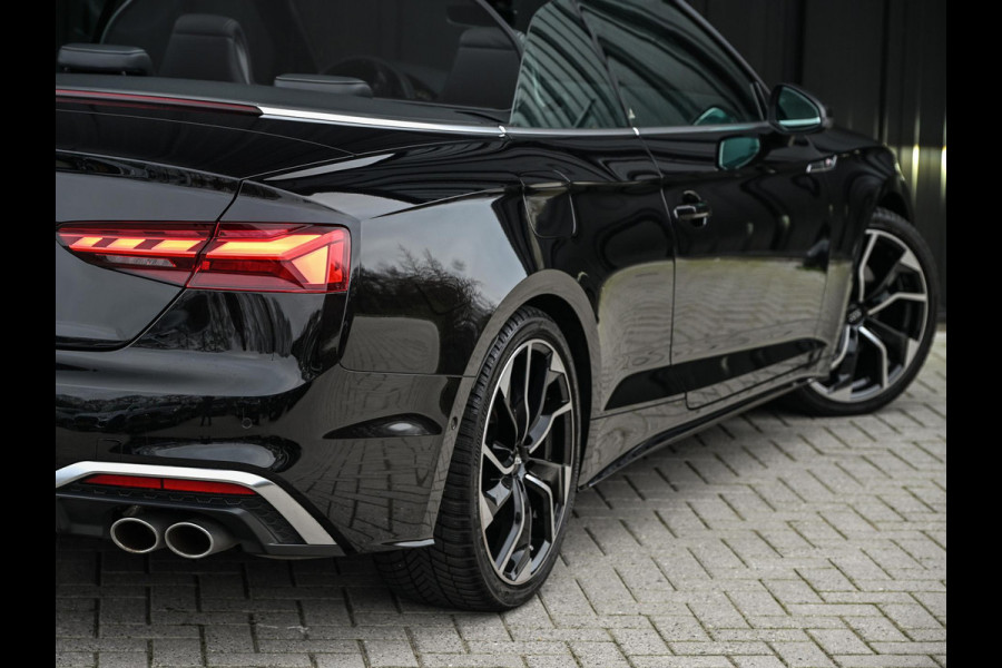 Audi A5 Cabriolet 3.0 TFSI S5 quattro | Head-up | B&O Sound | Trekhaak | Matrix led | S-stoelen met massage | 360 Camera | Keyless entry | Memory seats | Carbon inleg