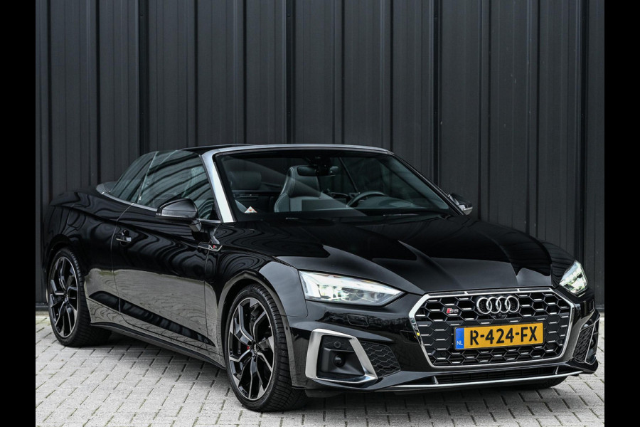 Audi A5 Cabriolet 3.0 TFSI S5 quattro | Head-up | B&O Sound | Trekhaak | Matrix led | S-stoelen met massage | 360 Camera | Keyless entry | Memory seats | Carbon inleg