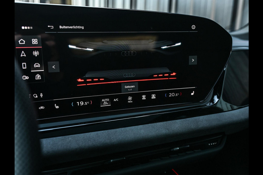 Audi A6 Avant 3.0 TFSI 368PK Quattro S-Edition Panoramadak | Luchtvering | Head-up display | 6-cilinder | Stoelgeheugen | 4-Wiel besturing | Tech Pro | Adaptive cruise control | B&O audio | S-stoelen | Ambiance verlichting | Carbon inleg | Styling kit | 4-Zone climate