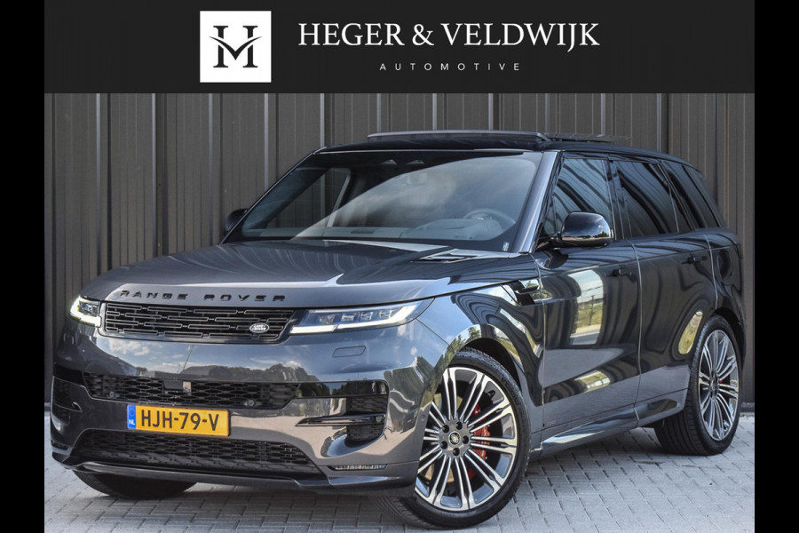 Land Rover Range Rover Sport 3.0 P550e Autobiography PHEV | NL-Auto | Panoramadak | Memory Seats | Adaptieve Cruise | 360 Camera | Head-Up | Meridian 3D Surround | Soft-Close | Trekhaak | Achteras besturing | Ambiance interieur |