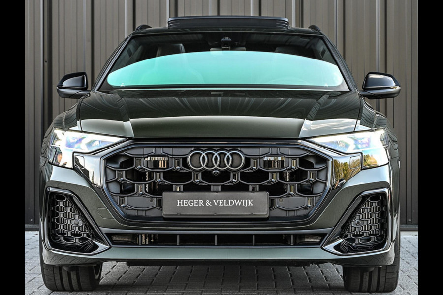 Audi Q8 60 TFSI e quattro Pro Line S Competition | B&O advanced | Audi exclusive | 5 jaar garantie | Panoramadak | massage stoelen | 4 wiel besturing | Alcantara hemel | Soft-close | Elektr. Trekhaak | Achteras besturing | Oled achterlichten