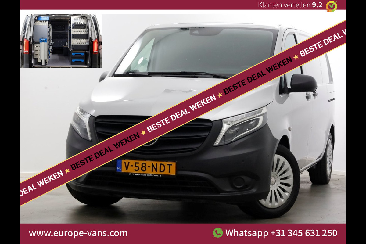 Mercedes-Benz Vito 114 CDI 136pk Compact 9G Automaat 2x Schuifdeur/LED/Camera/Navi/Inrichting 05-2022