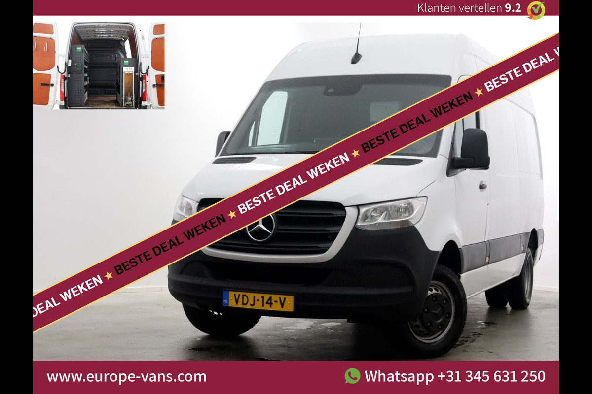 Mercedes-Benz Sprinter 516 CDI 163pk E6 L2H2 Airco/Inrichting/230V Trekhaak 3500kg 11-2019