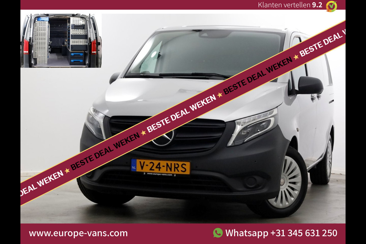 Mercedes-Benz Vito 114 CDI 136pk Compact 9G Automaat 2x Schuifdeur/LED/Camera/Inrichting 07-2022
