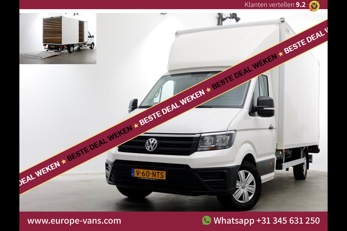 Volkswagen Crafter 35 2.0 TDI 177pk E6 Bakwagen met bovensluiter laadklep L445cm/Trekhaak 3000kg 05-2019