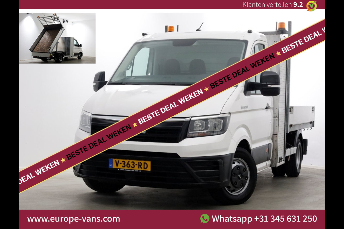 MAN TGE 5.180 2.0 177pk E6 L2H1 Kipper Dubbel Lucht Trekhaak 3500kg 06-2018