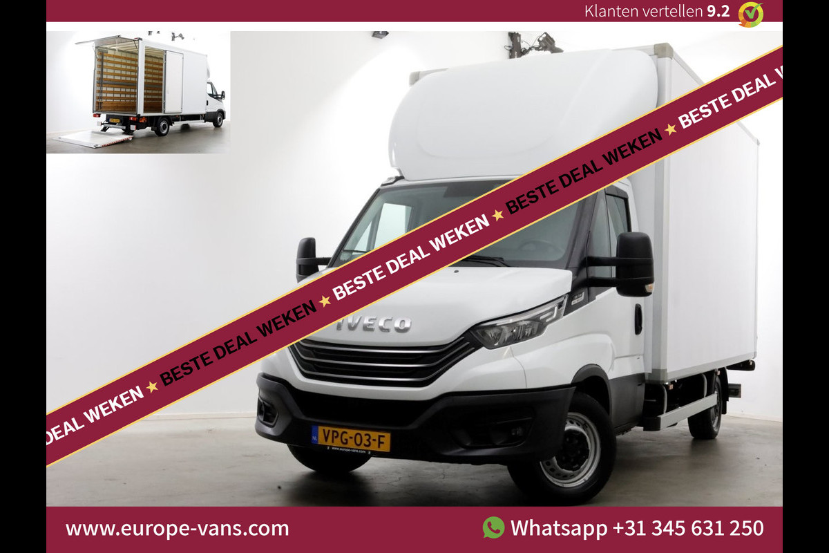 Iveco Daily 35S14 136pk HiMatic Automaat Bakwagen met laadklep en zijdeur H235cm 03-2022