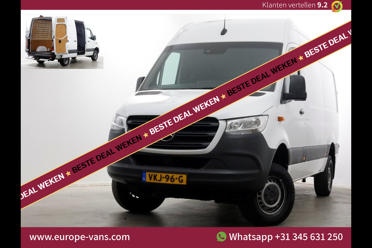 Mercedes-Benz Sprinter 316 CDI 163pk 7G Automaat L2H2 4x4 ZG1 Airco/Camera/Trekhaak 2800kg 06-2021
