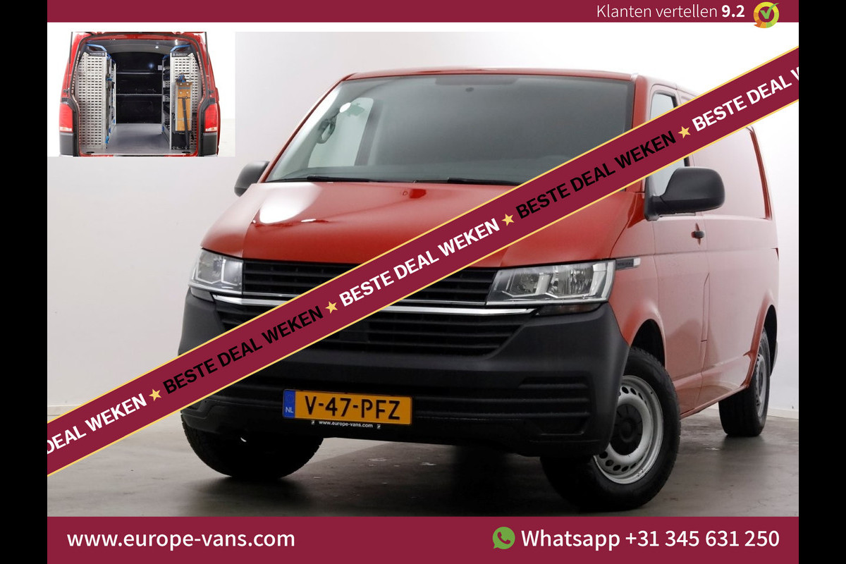 Volkswagen Transporter T6.1 2.0 TDI 110pk Lang Airco/Inrichting/Achterklep 06-2020
