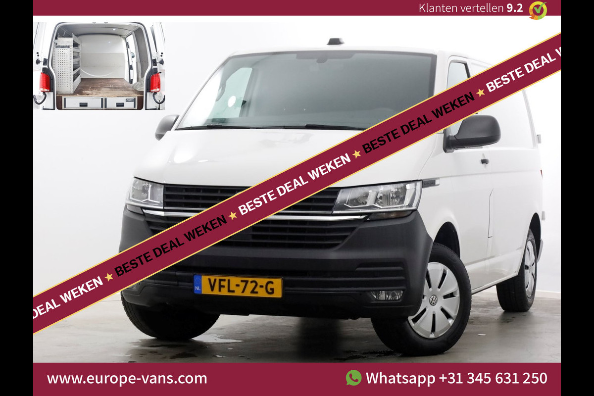 Volkswagen Transporter T6.1 2.0 TDI 110pk L1H1 Comfortline Airco/Navi/Camera/Inrichting 04-2020