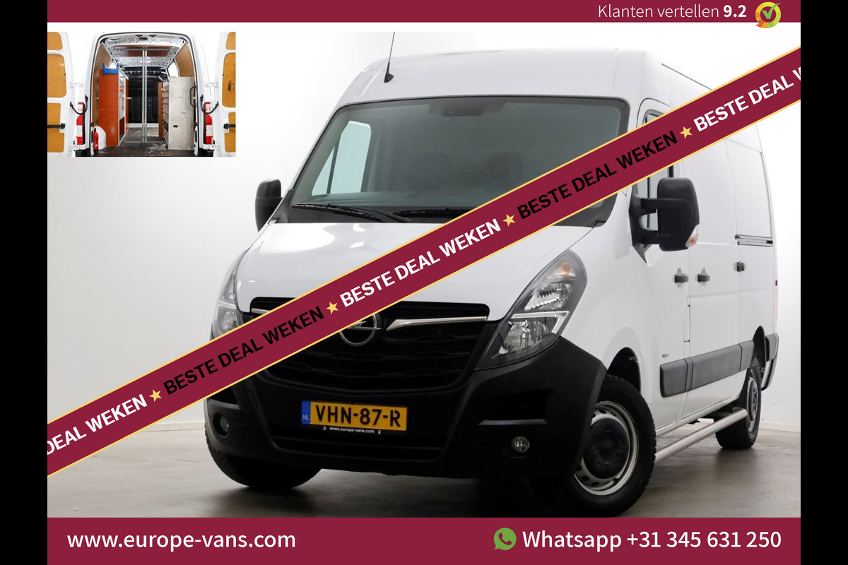 Opel Movano 2.3 Turbo 150pk L2H2 Camera/Inrichting/2x Schuifdeur 11-2020