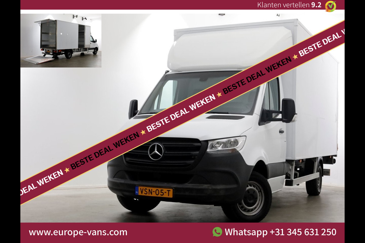 Mercedes-Benz Sprinter 315 CDI 150pk 9G Automaat Bakwagen met laadklep en zijdeur 1.000kg laden 11-2022
