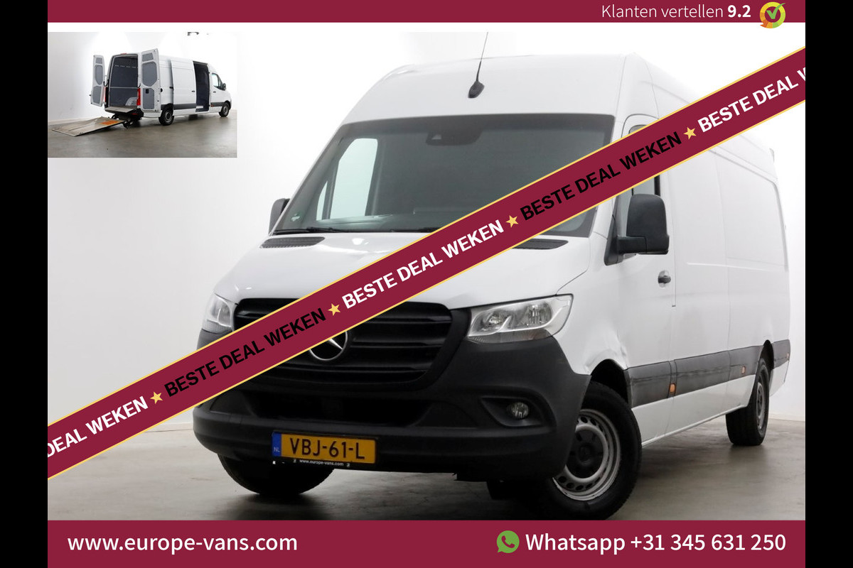 Mercedes-Benz Sprinter 314 CDI 143pk E6 7G Automaat L3H2 Maxi EasyAcces Laadklep 500kg 09-2018