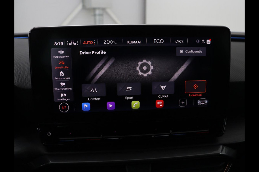 CUPRA Leon 1.4 eHybrid VZ | SOH 93,5% | 245pk | Stoelverwarming | Adaptive cruise | Navigatie | Camera | Stuurverwarming | Park Assist | Sfeerverlichting | Keyless | Full LED | Sportstoelen | PHEV | Plug In