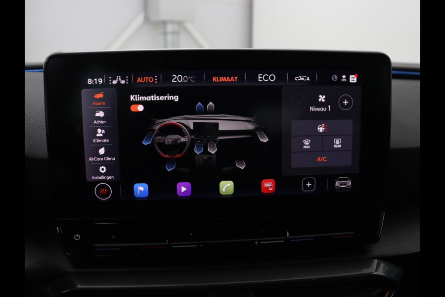 CUPRA Leon 1.4 eHybrid VZ | SOH 93,5% | 245pk | Stoelverwarming | Adaptive cruise | Navigatie | Camera | Stuurverwarming | Park Assist | Sfeerverlichting | Keyless | Full LED | Sportstoelen | PHEV | Plug In