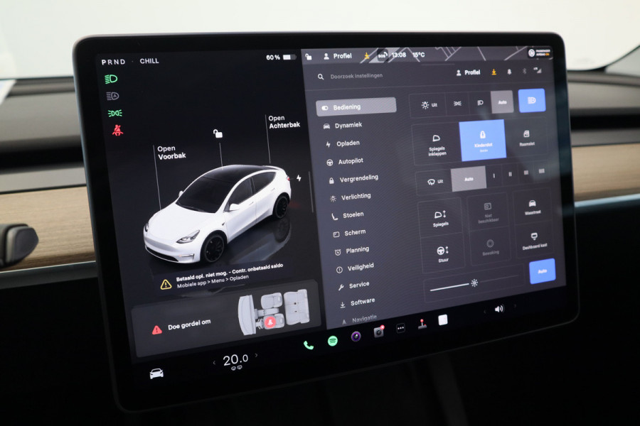 Tesla Model Y Performance AWD 75 kWh ACC Panoramadak HW3 !! 2e Pinksterdag geopend van 12:00 tot 17:00u !!