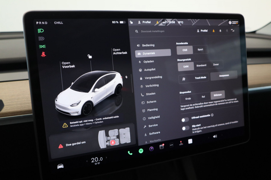 Tesla Model Y Performance AWD 75 kWh ACC Panoramadak HW3 !! 2e Pinksterdag geopend van 12:00 tot 17:00u !!