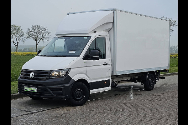 Volkswagen Crafter 35 2.0 TDI Bakwagen Laadklep Airco Zijdeur Spoiler Lat-om-Lat Betimmerd CruiseControl Carplay 140Pk Euro6!