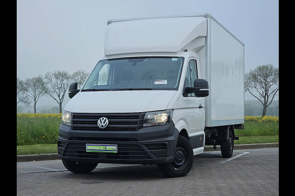 Volkswagen Crafter 35 2.0 TDI Bakwagen Laadklep Airco Zijdeur Spoiler Lat-om-Lat Betimmerd CruiseControl Carplay 140Pk Euro6!