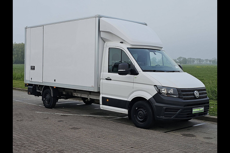 Volkswagen Crafter 35 2.0 TDI Bakwagen Laadklep Airco Zijdeur Spoiler Lat-om-Lat Betimmerd CruiseControl Carplay 140Pk Euro6!