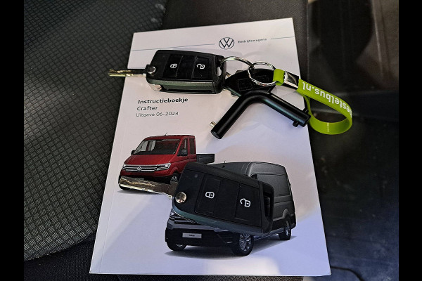 Volkswagen Crafter 35 2.0 TDI Bakwagen Laadklep Airco Zijdeur Spoiler Lat-om-Lat Betimmerd CruiseControl Carplay 140Pk Euro6!