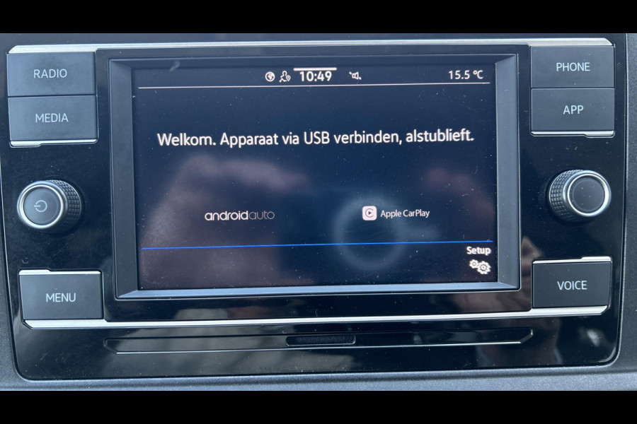 Volkswagen Crafter L3H3 2.0 TDI 140pk 3.5T Highline / Geveerde stoel / Camera / Trekhaak / App Connect