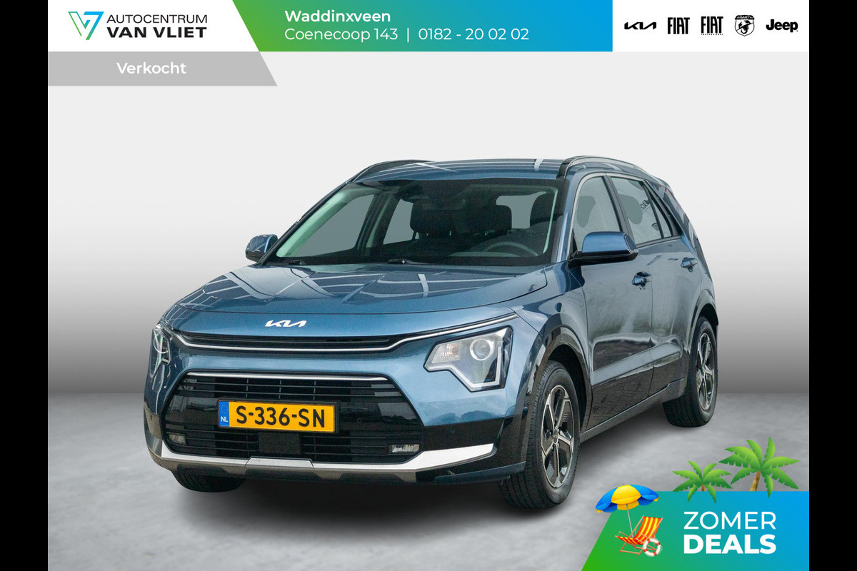 Kia Niro 1.6 GDi Hybrid DynamicLine l Navigatie l Achteruitrijcamera l Trekhaak 1300KG l trekgewicht