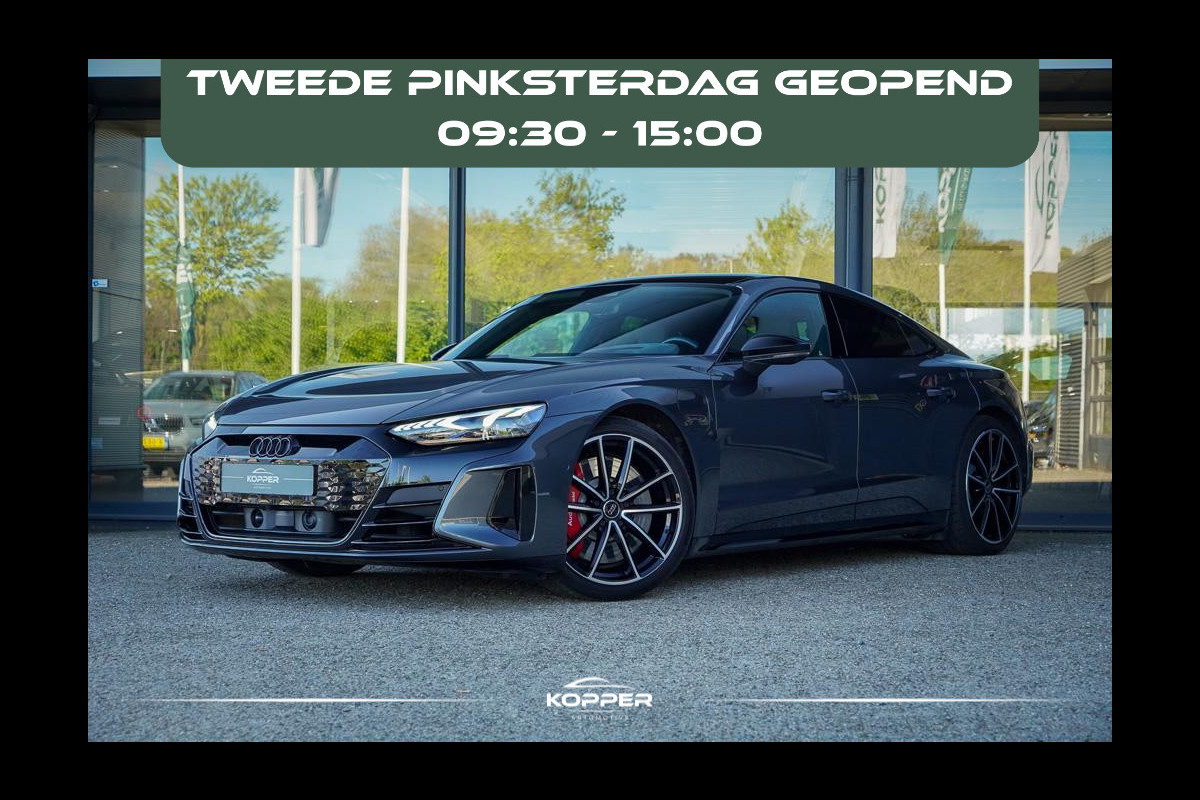 Audi e-tron GT RS 93 kWh 600 PK / 4Wiel Sturing / Massage / Luchtvering / B&O