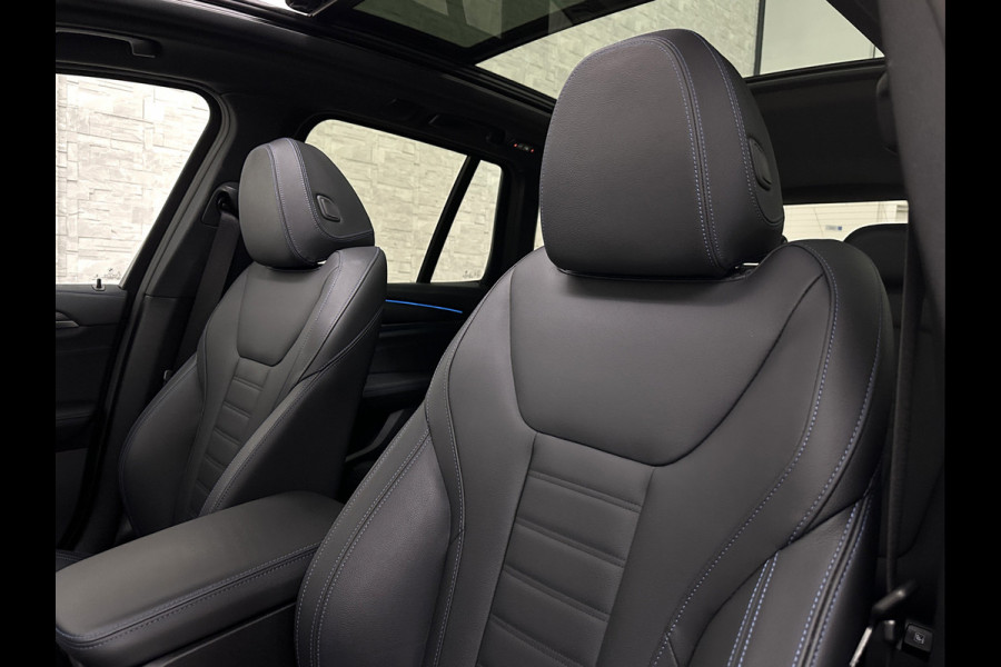 BMW iX3 M-Sport 80 kWh | 99% SOH | Panorama | ACC | 360 Camera | Harman-Kardon | Leder | Memory | Sfeerverlichting | Keyless-Entry | Head-Up | 3-Zone Clima | Stuurverwarming | Carplay | LED | Rijklaar incl. Bovag garantie