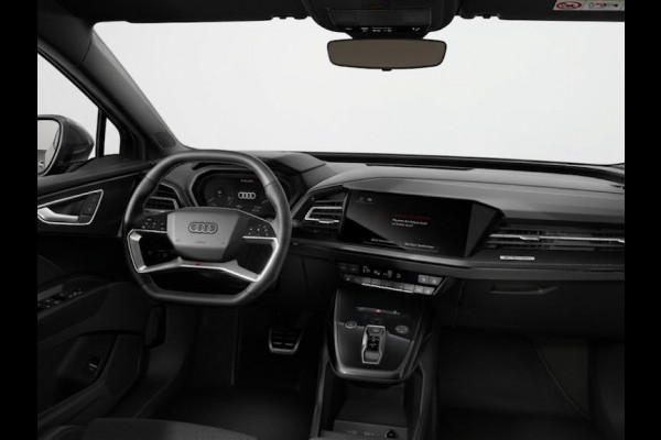Audi Q4 Sportback e-tron 45 S edition Competition 82 kWh 286 pk | Assistentiepakket plus | Optiekpakket zwart plus | Ambient lichtpakket | Stoelverwarming voor |