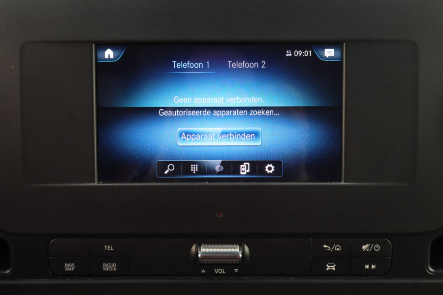 Mercedes-Benz Sprinter 317 L1H1 RWD Automaat 2x schuifdeur, 3-zits, Leer, Trekhaak, Apple Carplay, LED