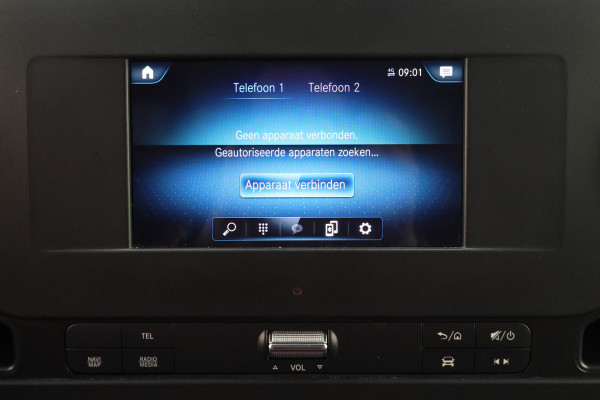 Mercedes-Benz Sprinter 317 L1H1 RWD Automaat 2x schuifdeur, 3-zits, Leer, Trekhaak, Apple Carplay, LED