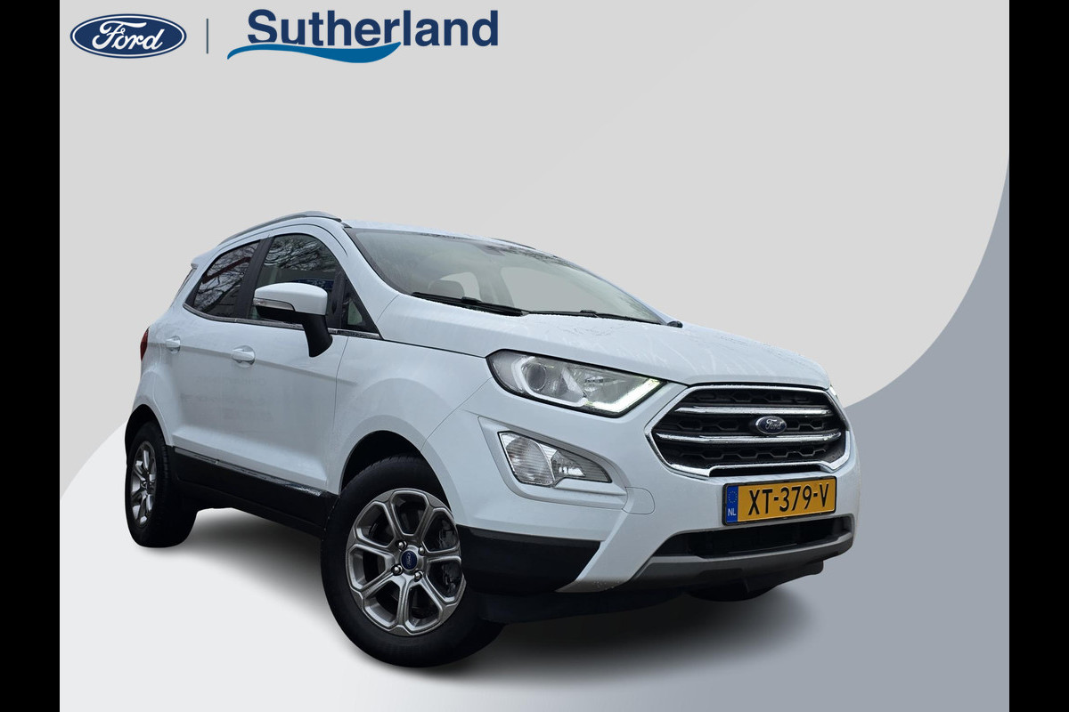 Ford EcoSport 1.0 EcoBoost Titanium 125pk | Navigatie | Winter Pack | Apple Carplay / Android Auto | PDC Achter | Cruise Control | Privacy Glass